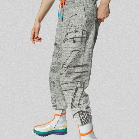 [LIMITED ITEM] FILE_2023_1_LOGO_ SWEATPANTS_ GRAY