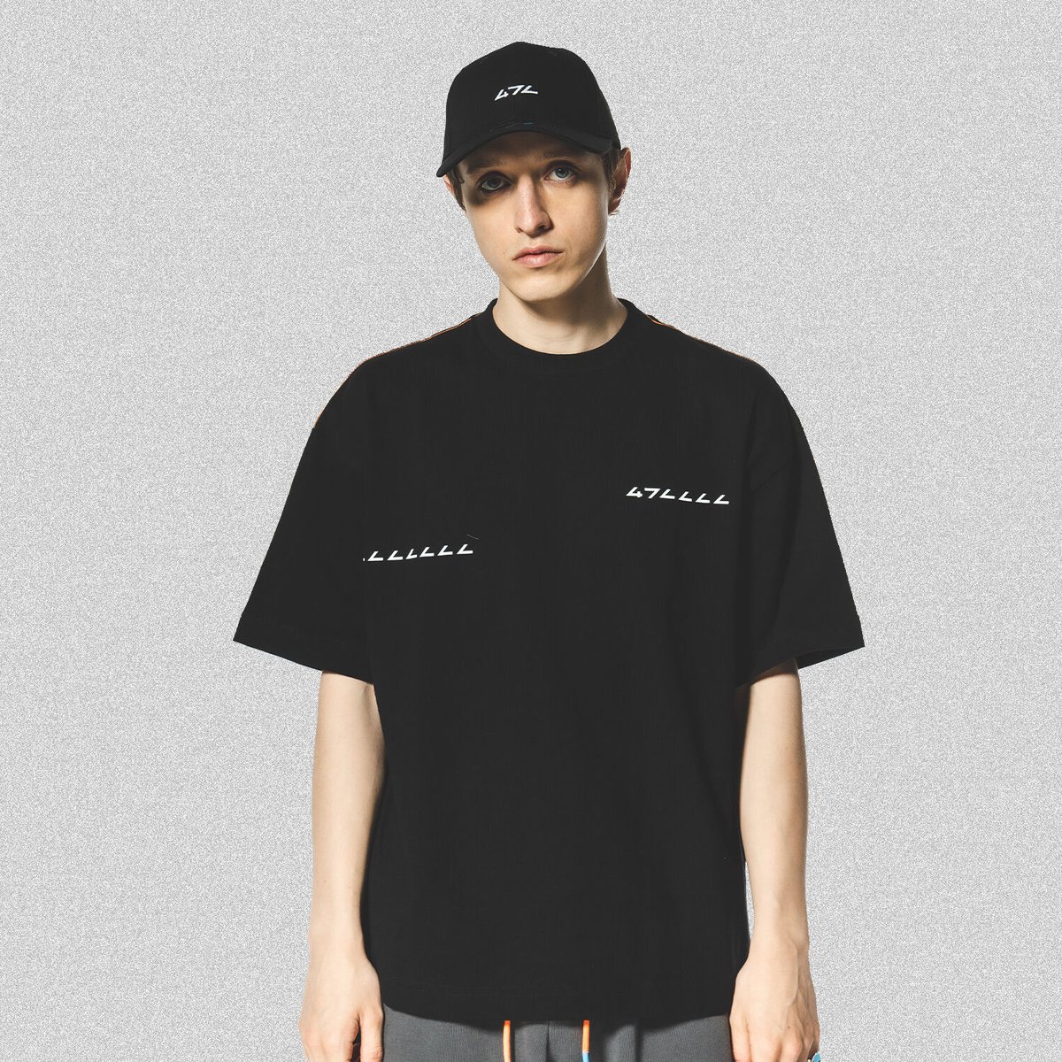 CODE47L Tシャツ コード付き FILE_2024_3_X_PASS_T-SHIRT_WHITE | CODE47L