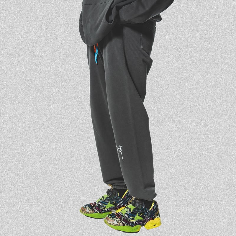 エレッセ FPセンシティブショーツ 黒L*CB1460 ❣️ FILE_2023_1_LOGO_ SWEATPANTS_ ASH BLACK | CODE47L