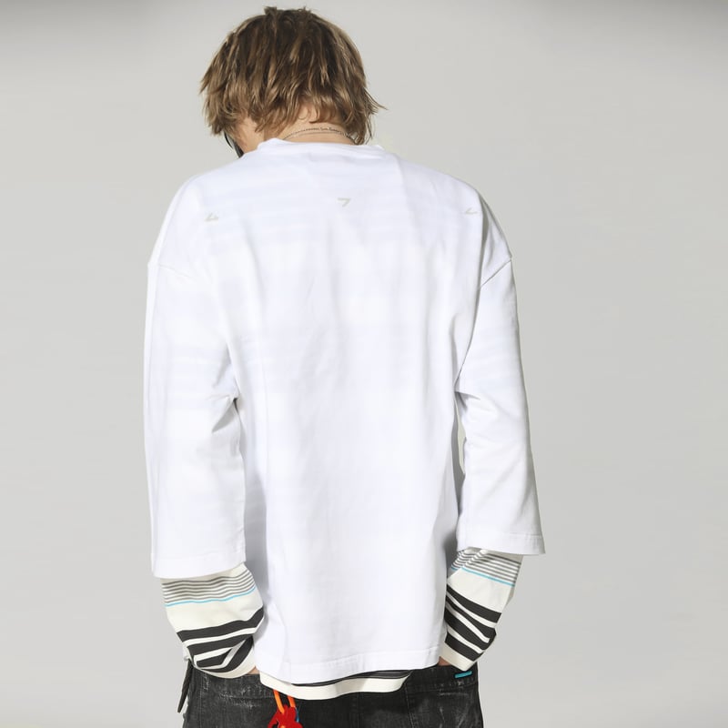 FILE_2025_2_CTRL+X_3/4_SLEEVE_TEE_WHITE | CODE47L
