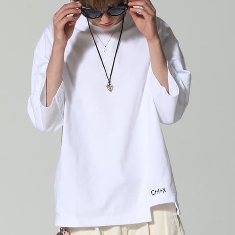 FILE_2025_2_CTRL+X_3/4_SLEEVE_TEE_WHITE