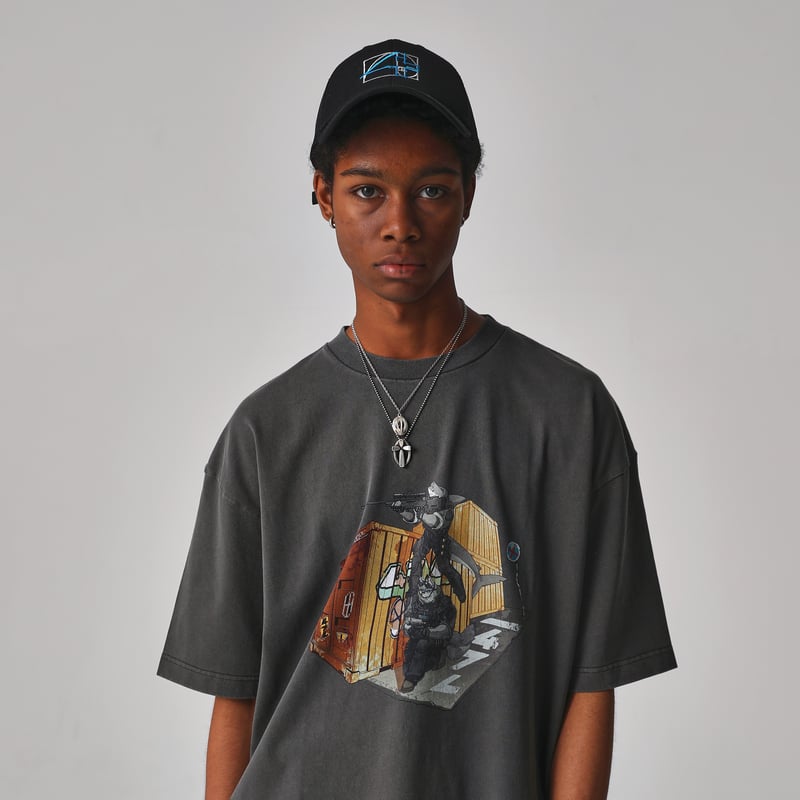FILE_2026_1_X_dekamofuchan_T-SHIRT_ASHBLACK | C