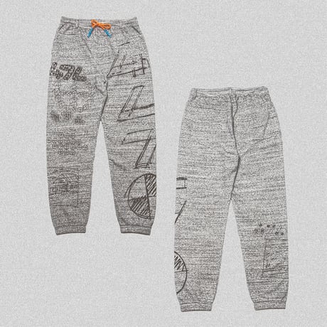 [LIMITED ITEM] FILE_2023_1_LOGO_ SWEATPANTS_ GRAY