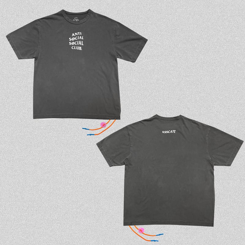 FILE_2025_1_X_CRACK_T-SHIRT_ASH BLACK | CODE47L