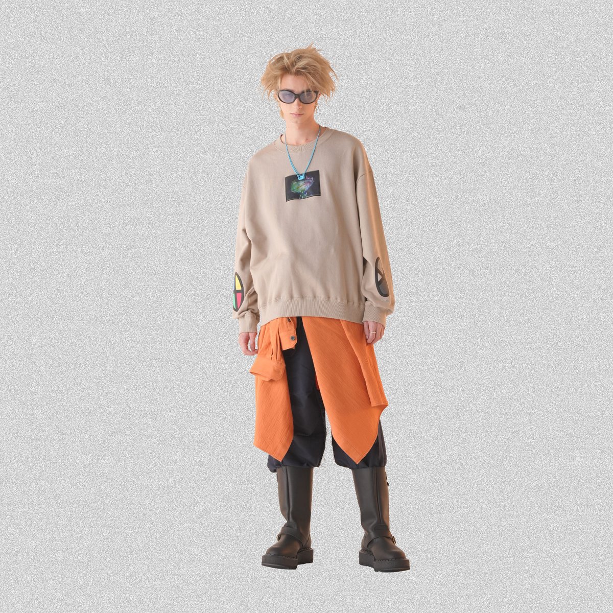 【ネット限定】 FILE_2024_1_X_踊り子_SWEAT_BEIGE CODE47L | Ltd) (47L ミュージシャン