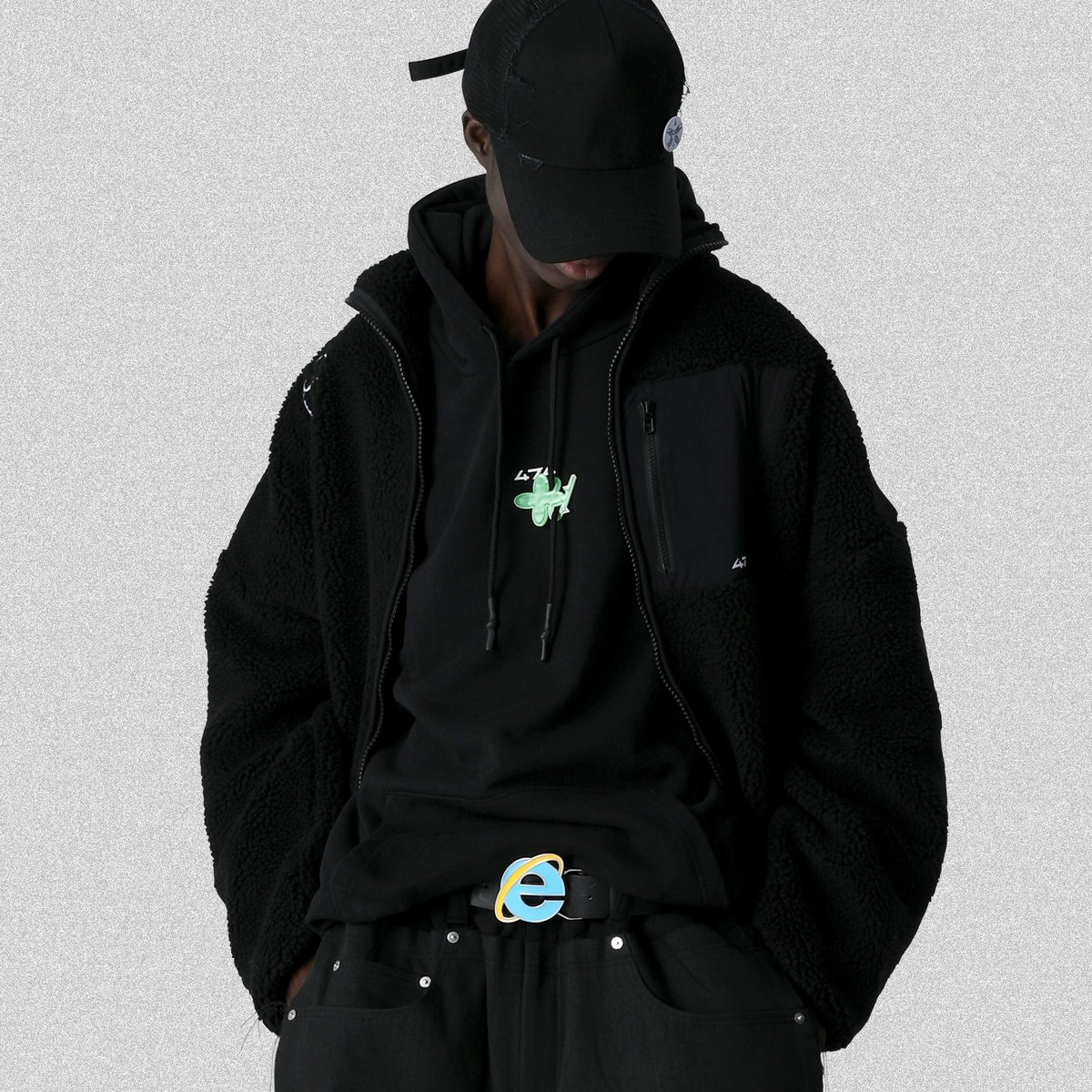 FILE_2024_4_BOA_BLOUSON_BLACK_WHITE | CODE47L FILE_2024_4_BOA_BLOUSON_BLACK_WHITE | CODE47L