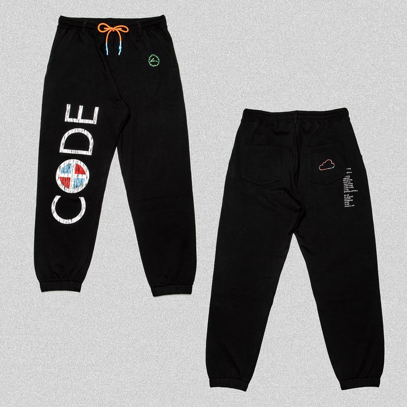 FILE_2023_1_LOGO_ SWEATPANTS_ BLACK | CODE47L