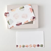 スコーンのメッセージカード 10枚　名刺サイズ プレゼント ギフト スイーツ sweets