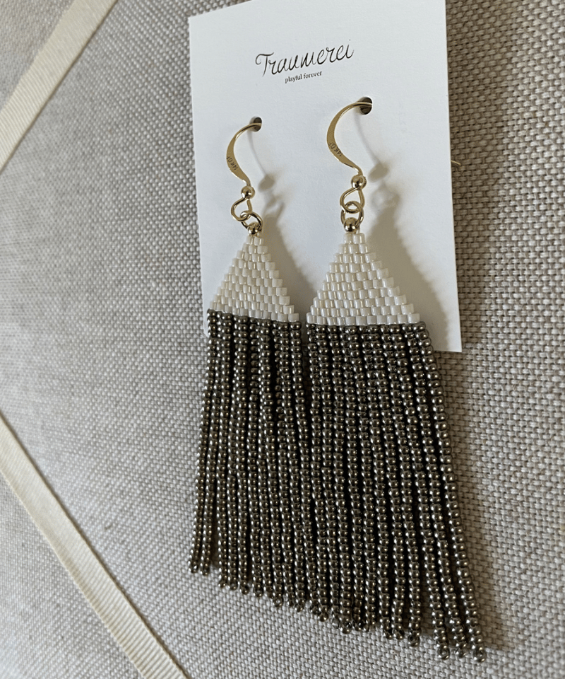 ハニークォーツモロッカンカットピアス✨️(14kgf) ハニークォーツモロッカンカットピアス✨️(14kgf)