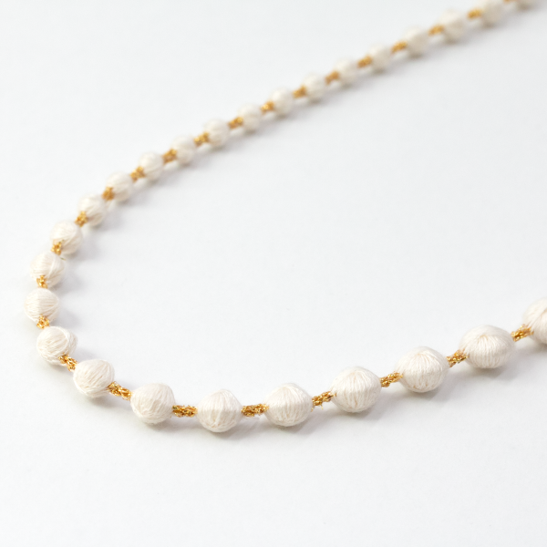 スフィア・プラス/キュプララメ（アイボリー×ゴールド