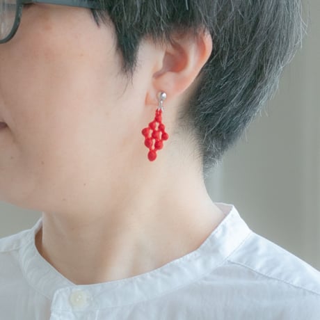 アーガイルピアス/イヤリング