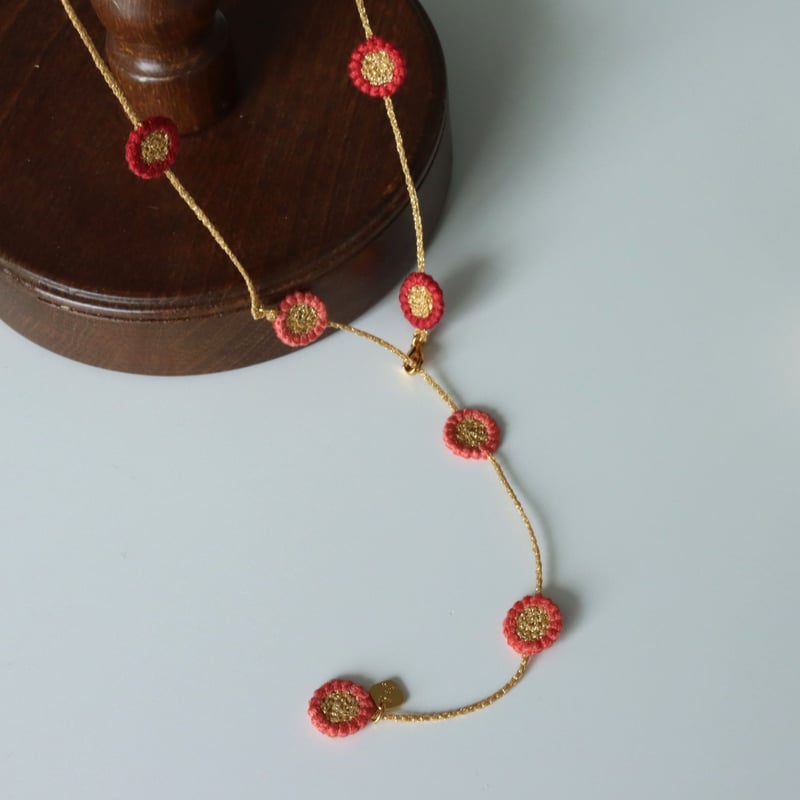 ポルカドットネックレス（カラー） | トリプル・オゥ公式オンラインストア