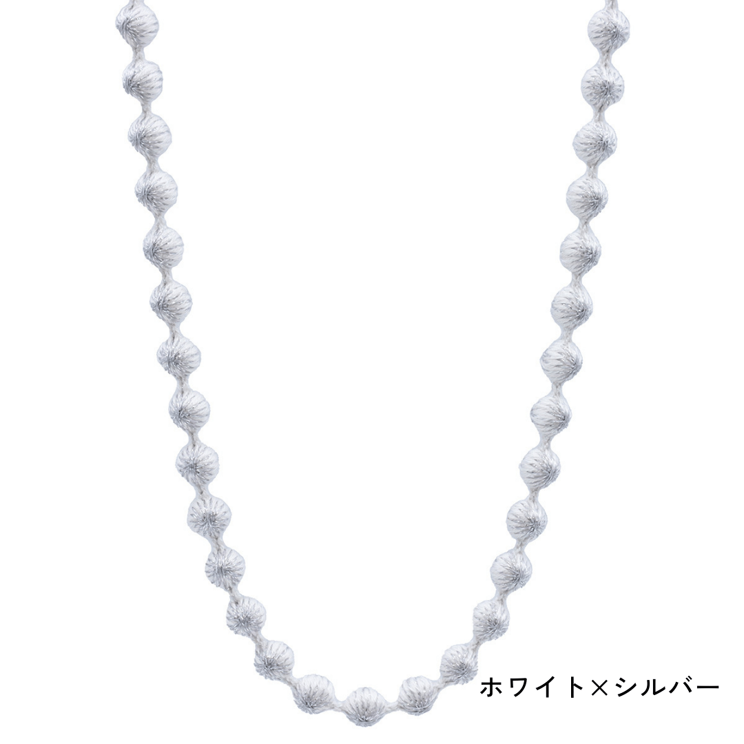 (ズサク) レア！　亜無亜危異ネックレス スキンネックレス 無段階スライド式チェーン 金属アレルギー対応