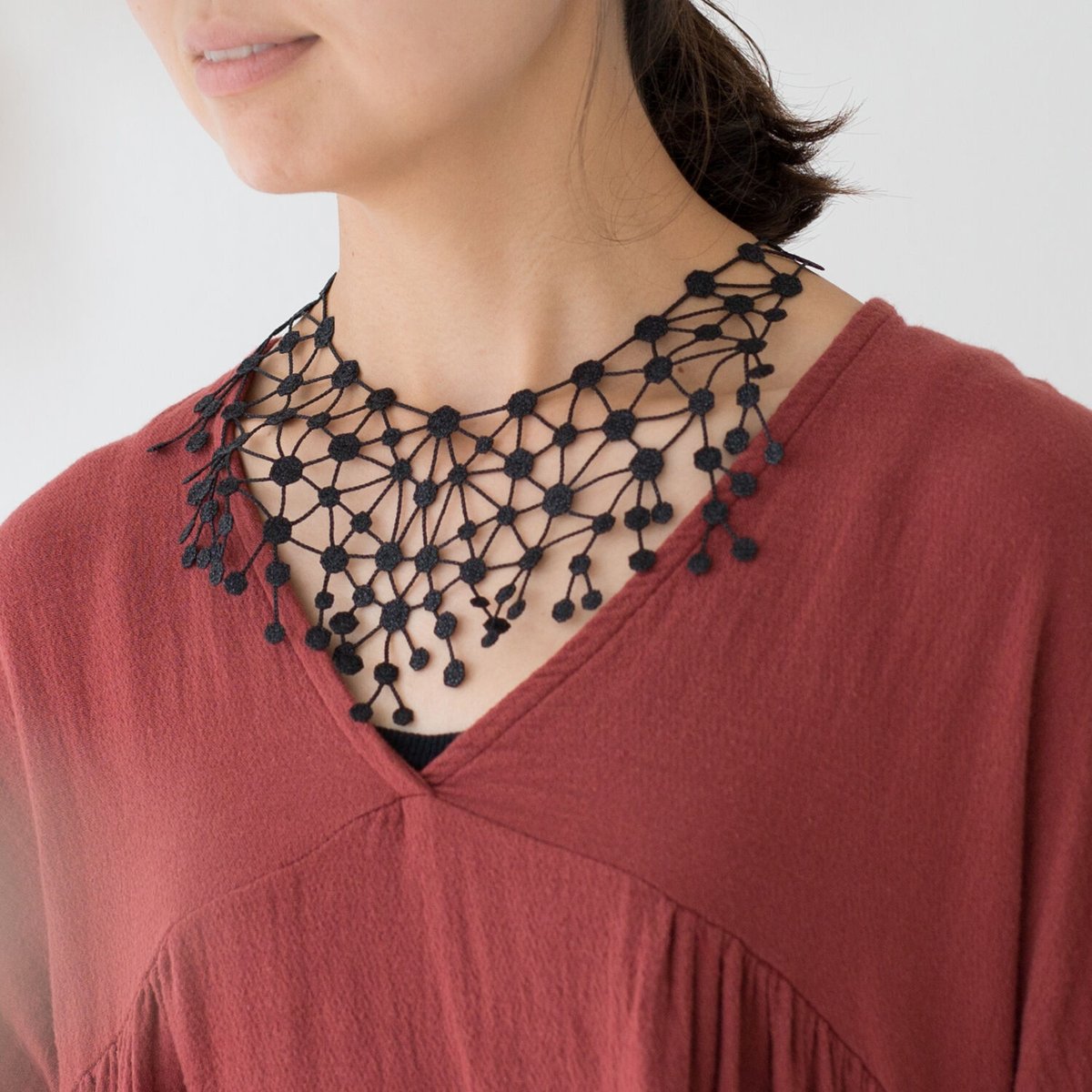 TNP Final ネックレス Zeenunew FOUR RAYED FLOWER NECKLACE(2JN1135)K10 ネックレス｜スター