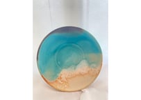 海の小皿（蒼）