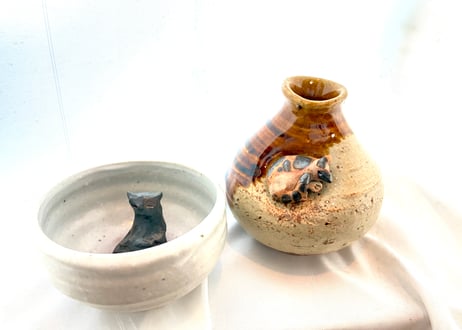 猫徳利＆猫お猪口