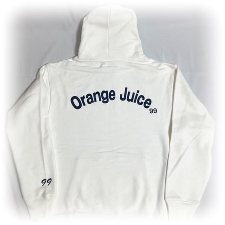 orangejuice.99パーカー(ホワイト)