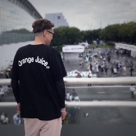 orangejuice.99 Tシャツ(ブラック)