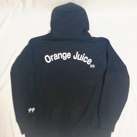 orangejuice.99パーカー(ブラック)