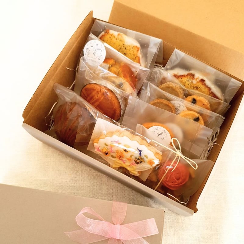 焼き菓子アソート M(箱あり、なし) | お菓子工房おやおやつ 