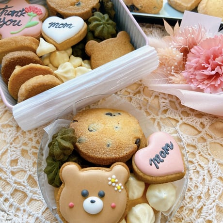 母の日アイシングクッキーミニギフト
