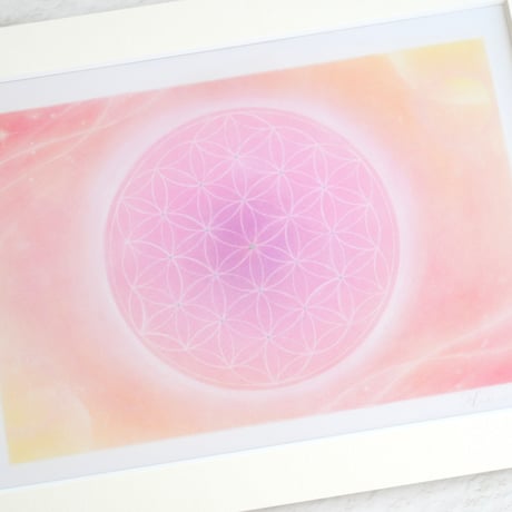 風水絵画】ヒマラヤ山脈エベレスト神聖幾何学模様フラワーオブライフ大型F10号 風水絵画】ヒマラヤ山脈エベレスト神聖幾何学模様フラワーオブ