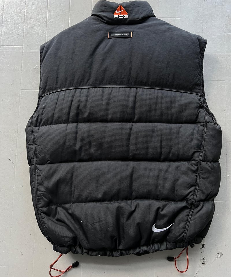 90s NIKE ACG technical no sleeve down jkt | Her