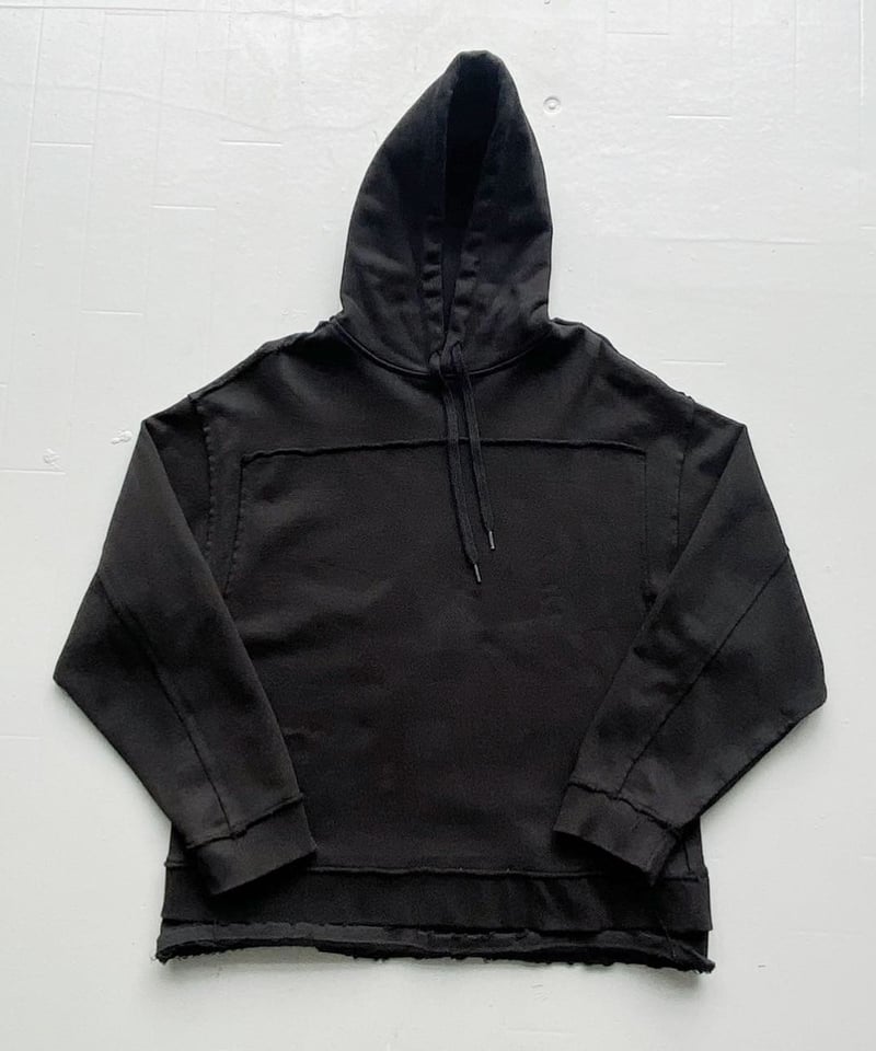 PERVERZE damage layered heavy ounce hoodie | He