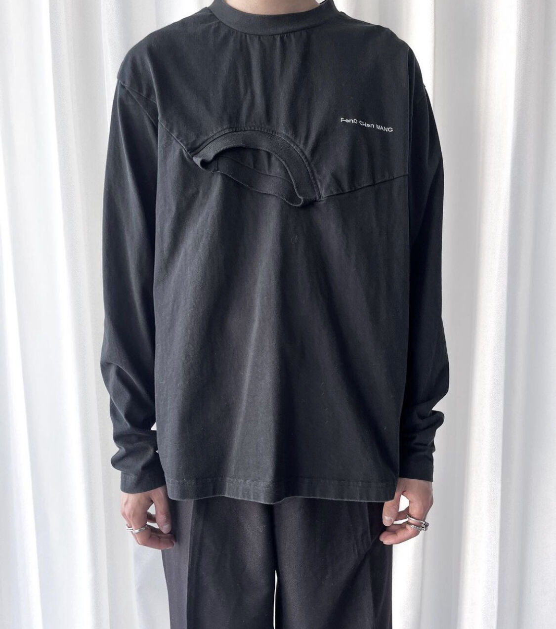 Feng Chen Wang long sleeve double crew | HeralD