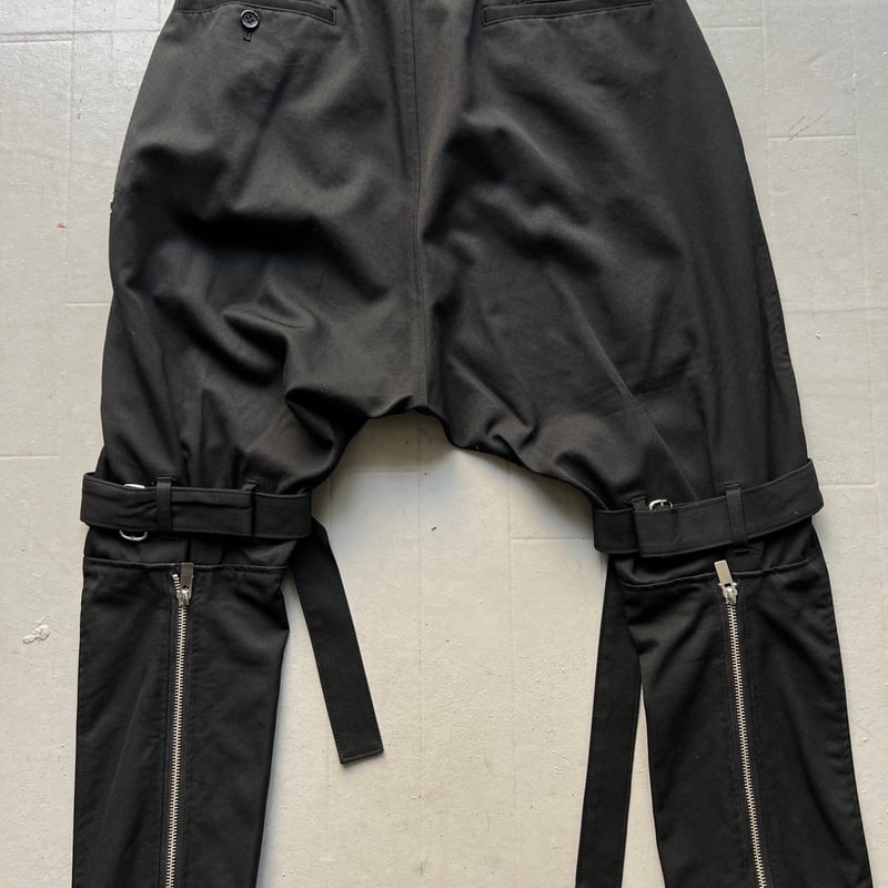sulvam gabardine classic bondage pants | HeralD