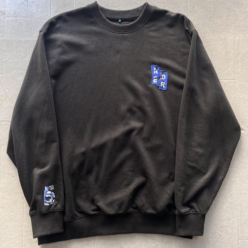 ADER ERROR big silhouette logo sweat | HeralDo【 ADER ERROR big silhouette logo sweat | HeralDo【