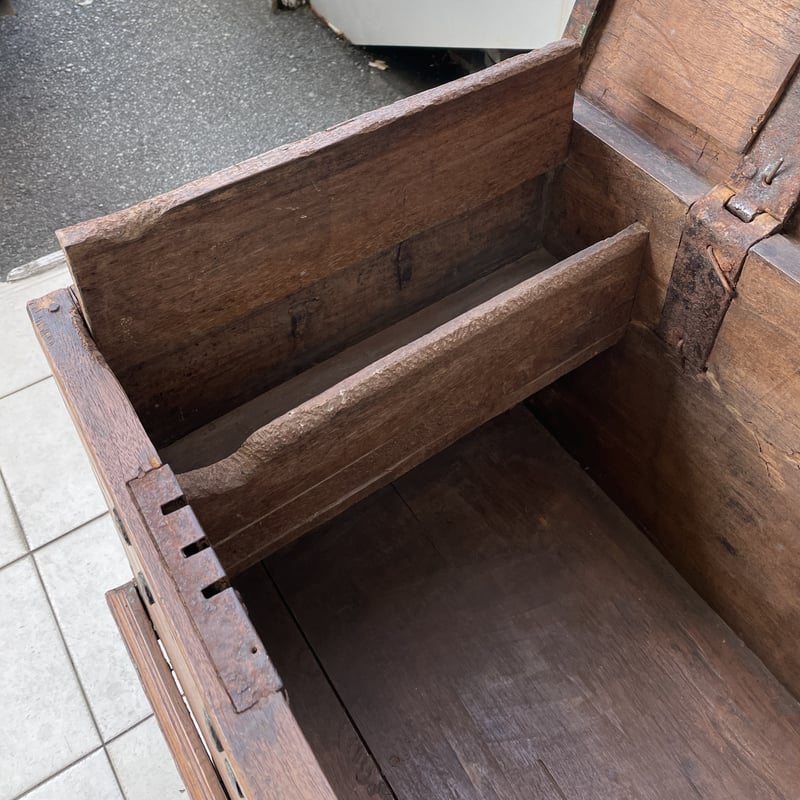2497 インドネシア / チーク古材 ブランケットボックス | 家具の富士