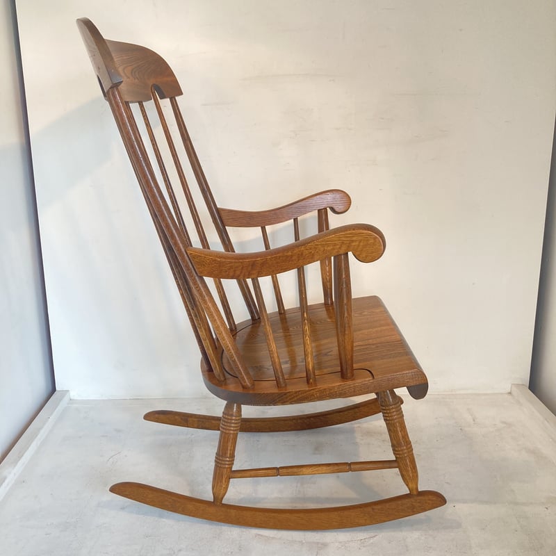 SNT559 飛騨産業 キツツキ ロッキングチェア 穂高 アンティークチェア SNT559 飛騨産業 キツツキ ロッキングチェア 穂高 アンティークチェア