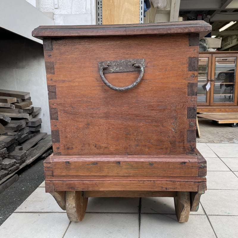 2497 インドネシア / チーク古材 ブランケットボックス | 家具の富士