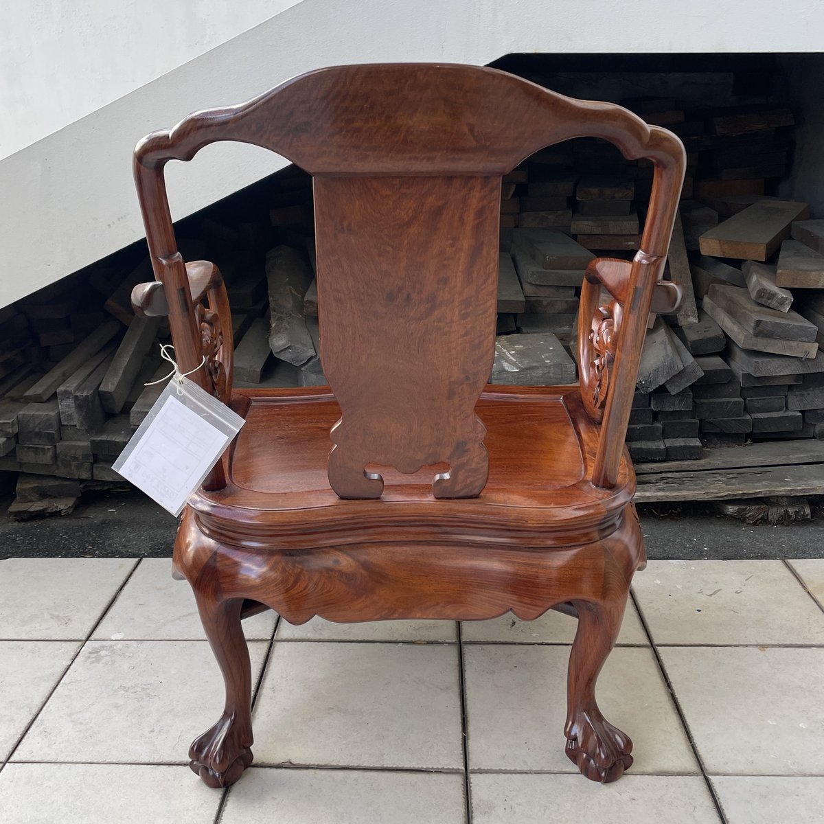 2452-3,4 唐木家具 / アームチェア | 家具の富士