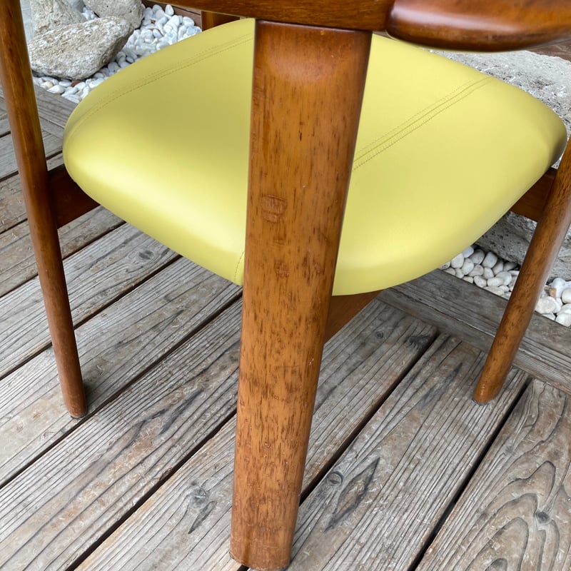 2185-3 ナガノインテリア / 本革アームチェア | 家具の富士