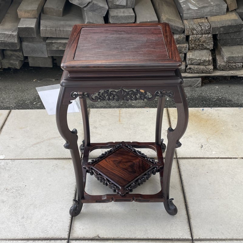 2458 唐木家具 / 花台 | 家具の富士