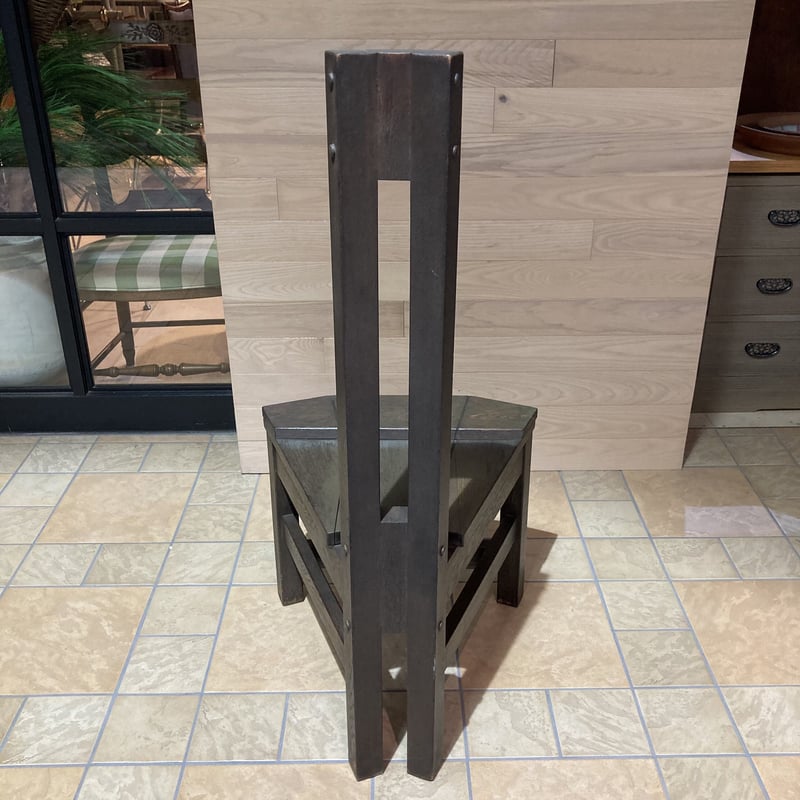 廃盤 起立木工 ハイバックチェア クロウ オーク 日本製 1608 オーク材