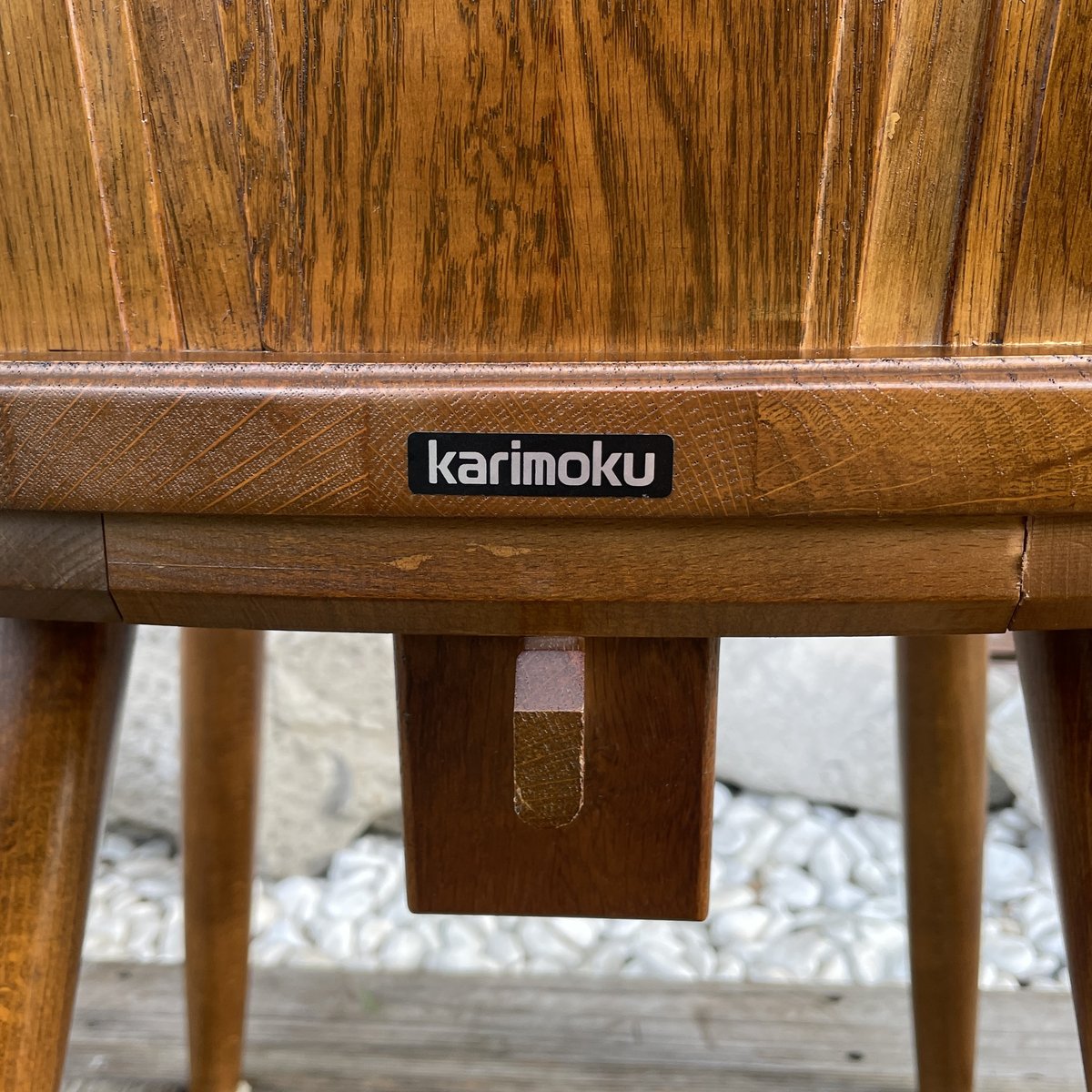 karimoku カリモク家具 ルスティック スツール 木製 椅子 ③ 2330 カリモク/ルスティック | 家具の富士