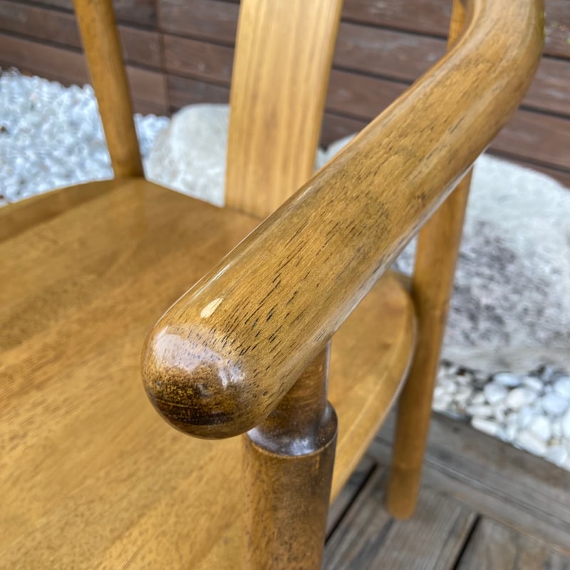 チャユ꧁EAST WOOD イーストウッド꧂新WAZA 回転式アームチェア チャユ