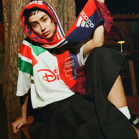 Brain Dead x adidas x Disney | FOOTBALL JERSEY (CHALK WHITE)