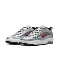 NIKE SB NIKE AIR MAX ISHOD PRM / METALLIC SILVER/VARSITY RED