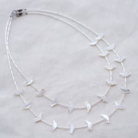 カレンシルバーのcross heartチョーカー III | mybracelet ONLIN
