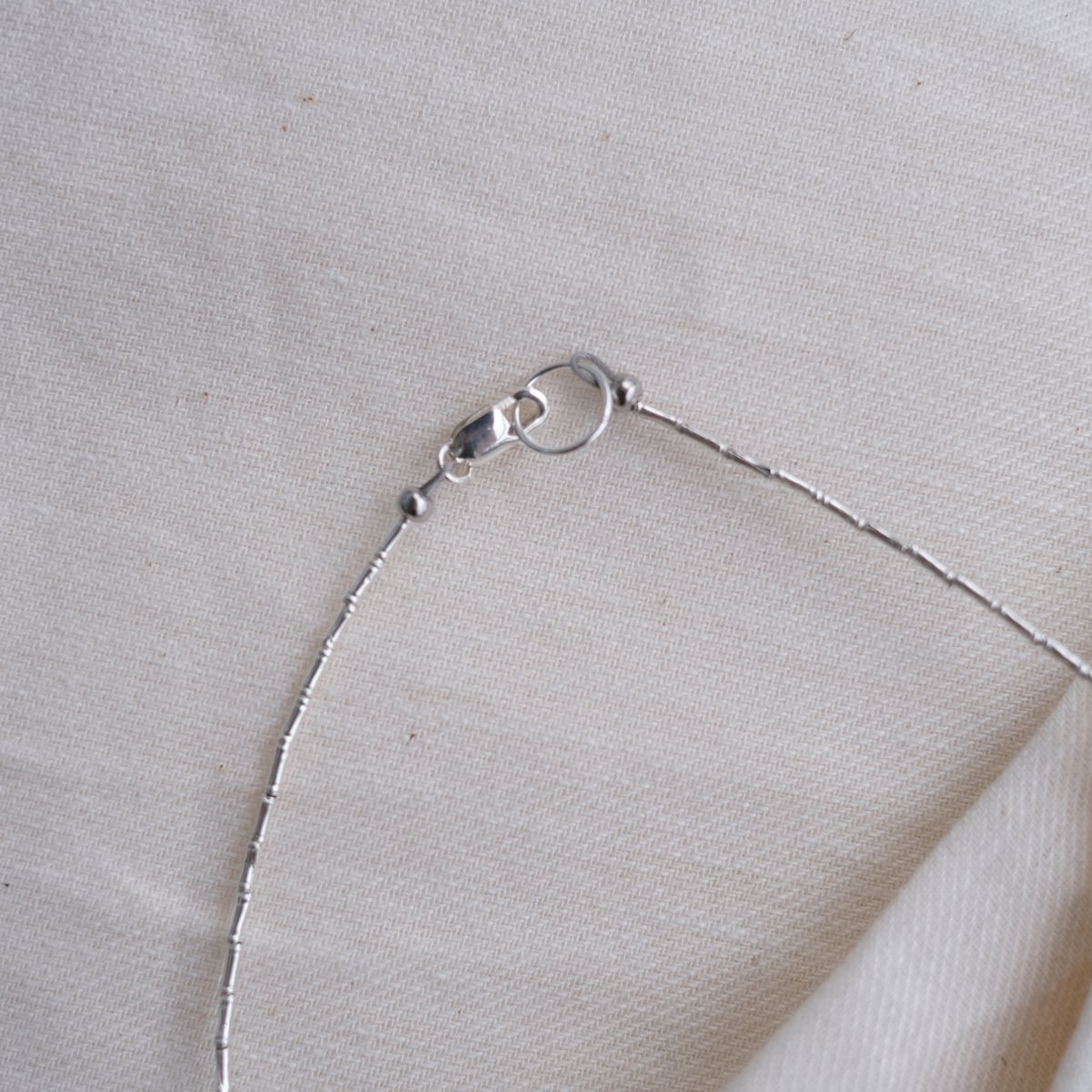 カレンシルバーのcross heartチョーカー III | mybracelet ONLIN