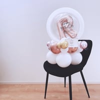 イニシャル入りバルーンギフト