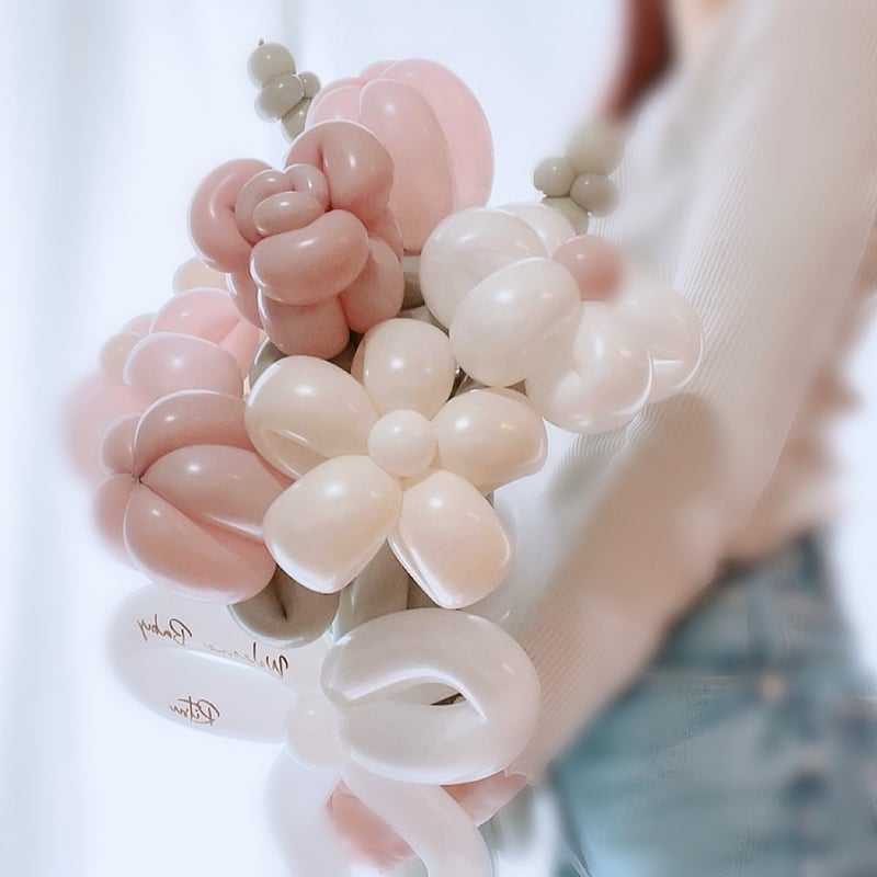 mixフラワーブーケバルーンギフト | pop balloon garygary
