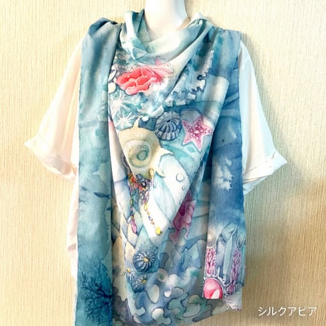 シルクアピアスカーフ