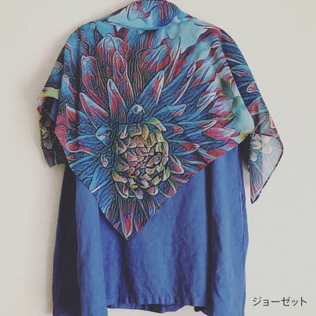 ジョーゼットスカーフ