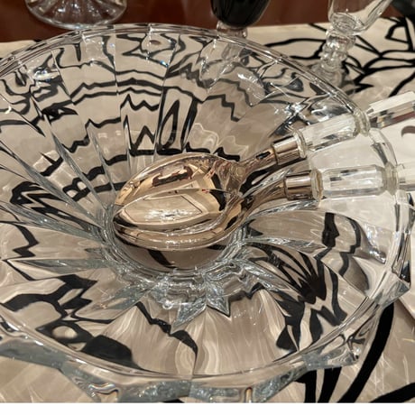 ボヘミアクリスタルガラス 大皿 プレート ボヘミア BOHEMIA Crystal