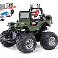 タミヤ RCキット 1/10RC スカッシュバン（GF-02シャーシ）ボディ